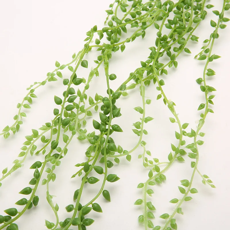 

Artificial Succulents Hanging Plants Fake String of Pearls