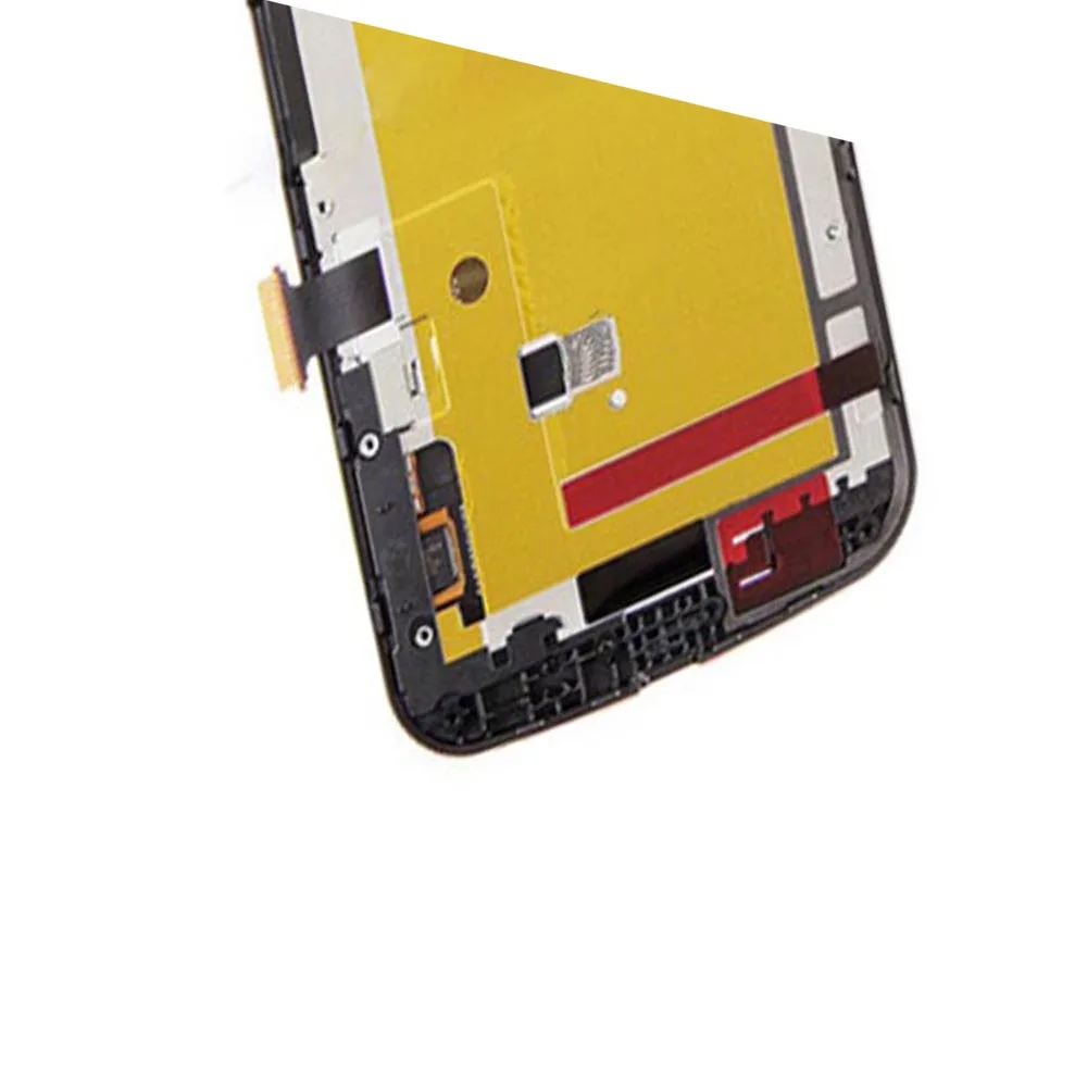 ЖК-дисплей для Motorola Moto G2 XT1063 XT1064 XT1068 XT1069 с сенсорным экраном рамкой проверенный