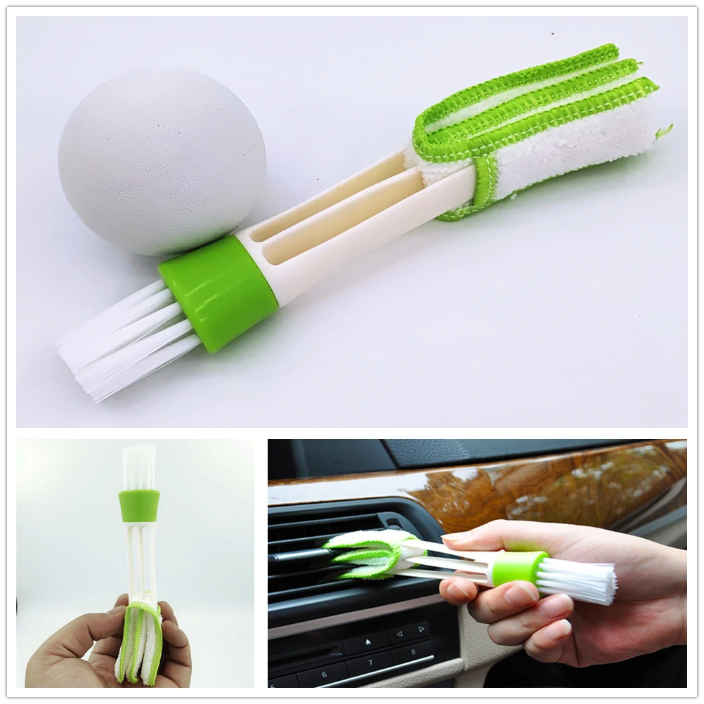 Щетка для очистки вентиляционного отверстия автомобиля инструмент пыли