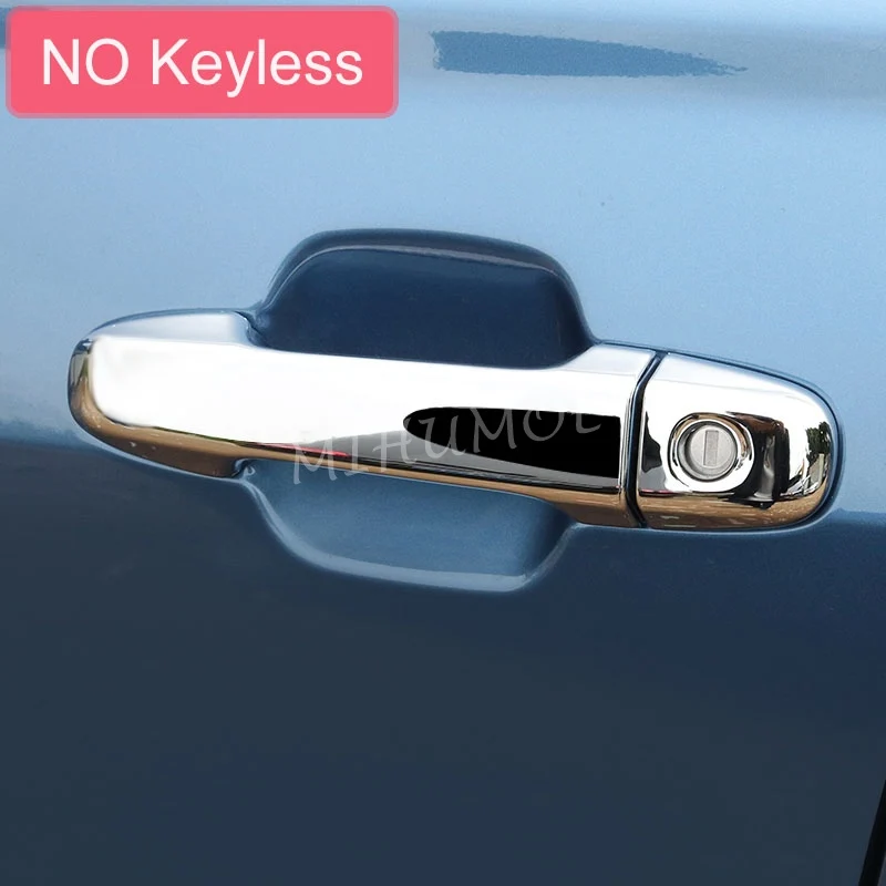 

For Subaru Forester (SK) Impreza Crosstrek XV Glossy Chrome w/o Keyless Exterior Door Handle Cover Trims