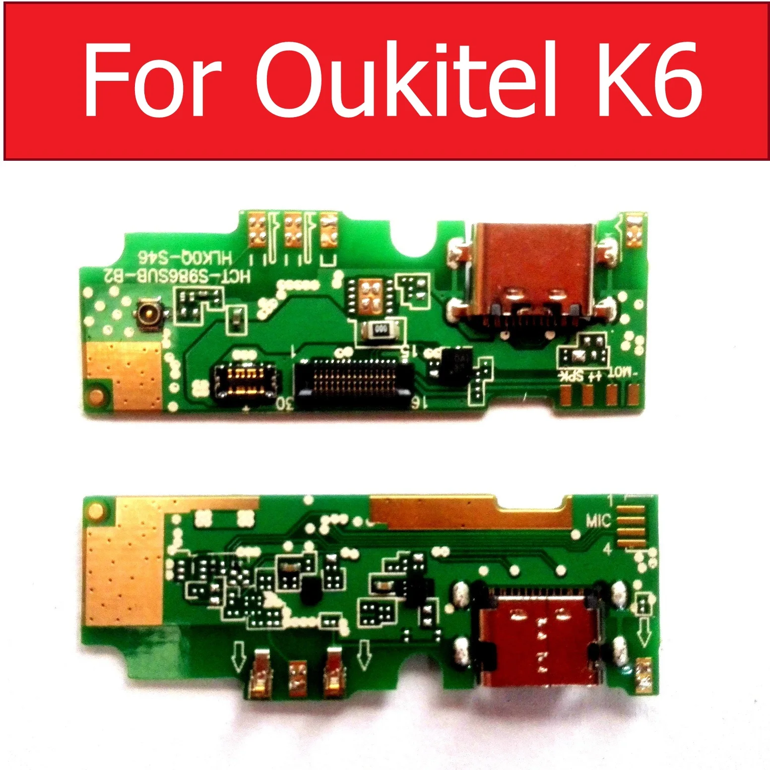 Usb зарядное устройство Jack Prot Board для Oukitel K6 Chargring Plug Dock запасные части