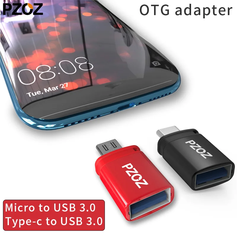 

PZOZ переходник usb type c 3,0 otg micro usb 3,0 зарядный преобразователь данных Тип c microusb Тип usbc для samsung one plus 6 android переходник usb type c