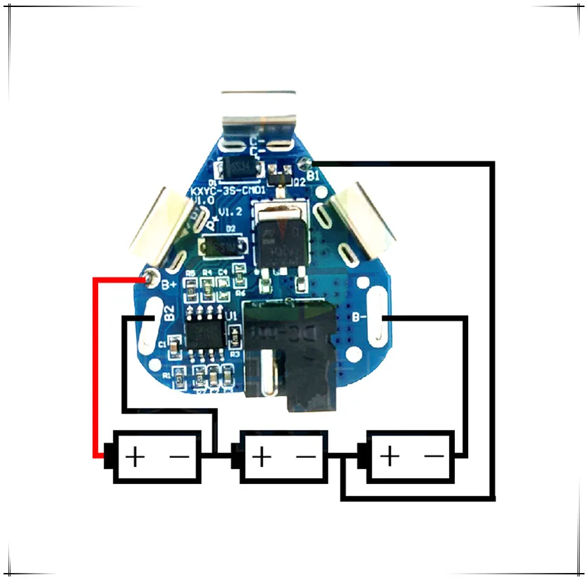 3S 12V BMS DC Electric Tools Hand Lithium Drill Power 18650 Lithium Battery Protection Board Circuit Module For 3 Cell Packs BMS