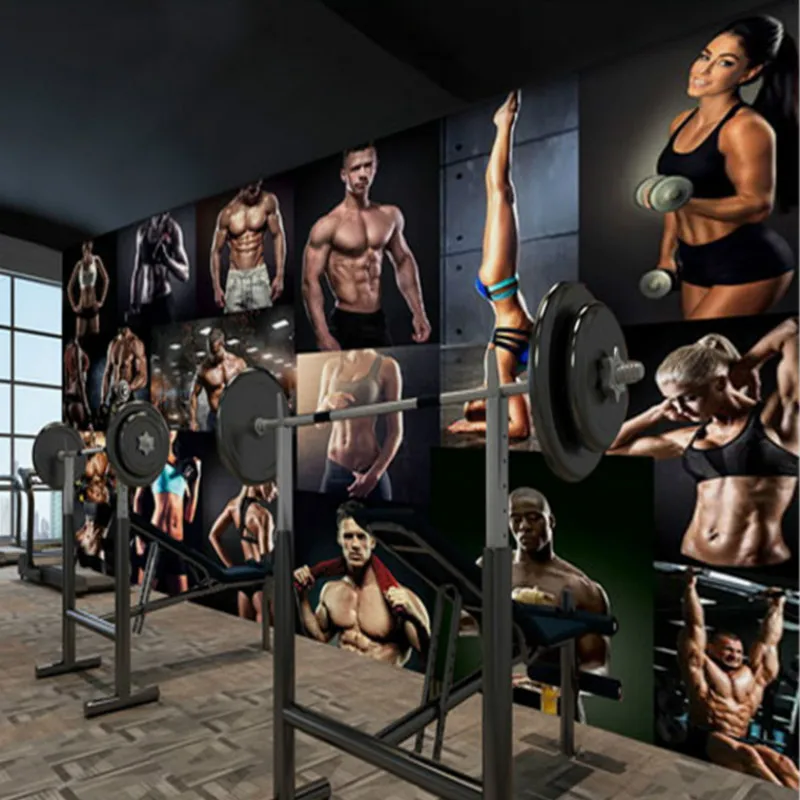 

Diy пользовательские 3D фото обои s тренажерный зал спортивные фотообои Танцевальная Студия бокс Йога зал промышленный Декор обои Papel де Parede 3d