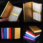 1 шт., Женский Тонкий чехол для сигарет, 20 стикеров