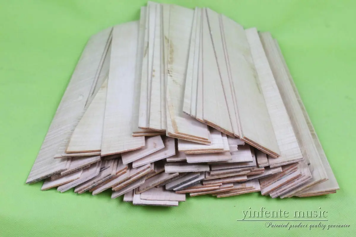 

45 шт. 4/4 3/4 скрипка боковая Простыня из клена Европейский Тон древесины # 443US