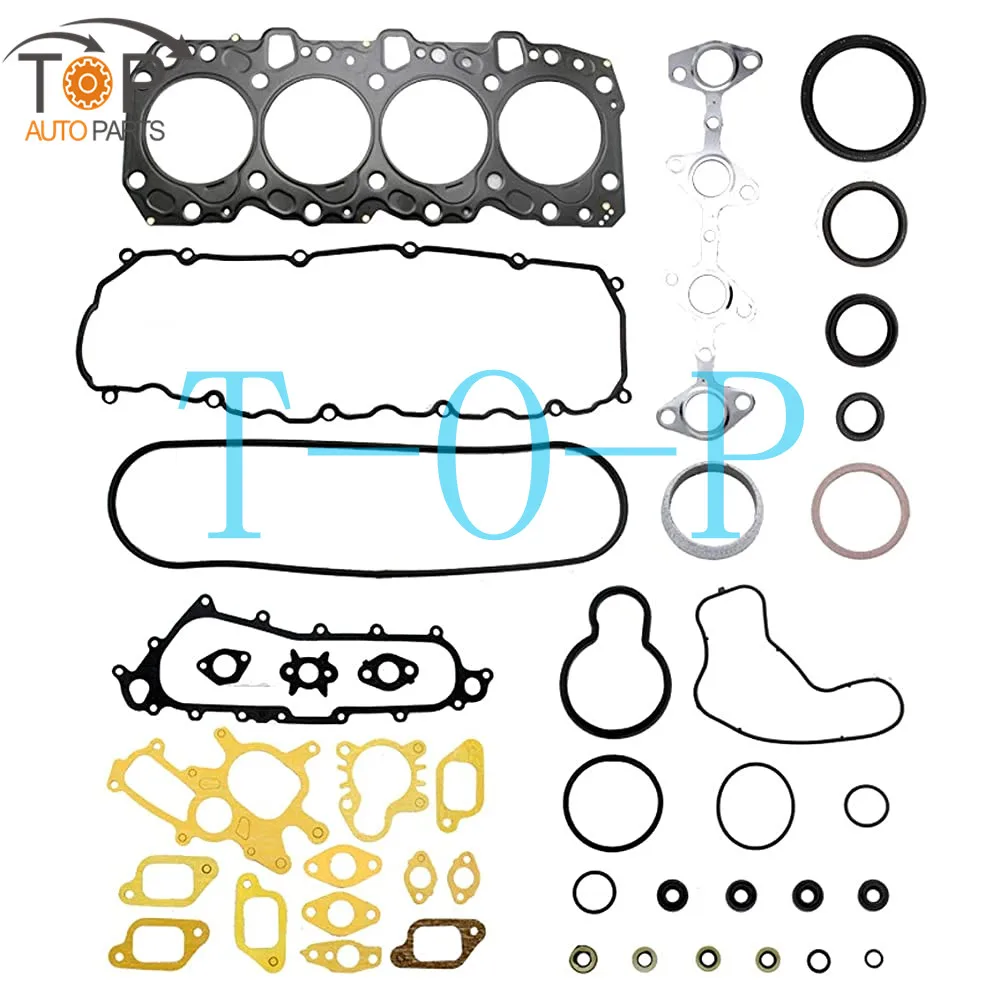 1KZ TE T Комплект прокладок для восстановления двигателя 04111 67020 Toyota Land Cruiser Prado Hardtop4