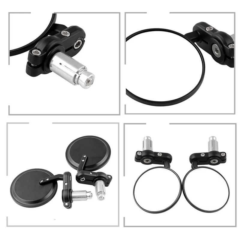 Универсальные мотоциклетные зеркала заднего вида аксессуары для бокового