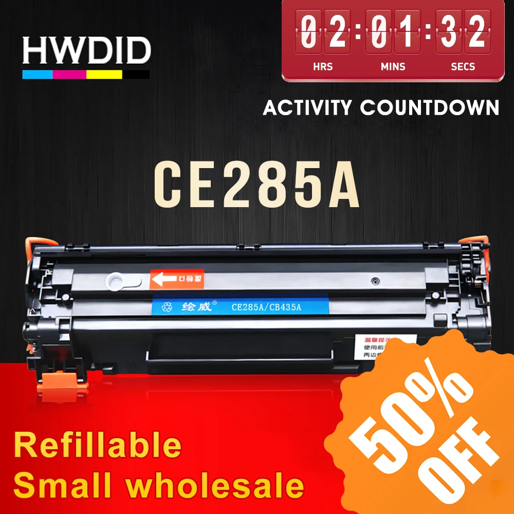HWDID 285A/a совместимый тонер картридж для HP CE285A 85A/a 285 P1102 P1102W laserjet pro P1100 M1130 M1132 M1134 M1212 mf