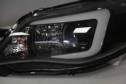 1 пара для Subaru Impreza WRX светодиодный головной фонарь передний 2009 2010 2011 2012 с дневными ходовыми огнями ксеноновые комплекты