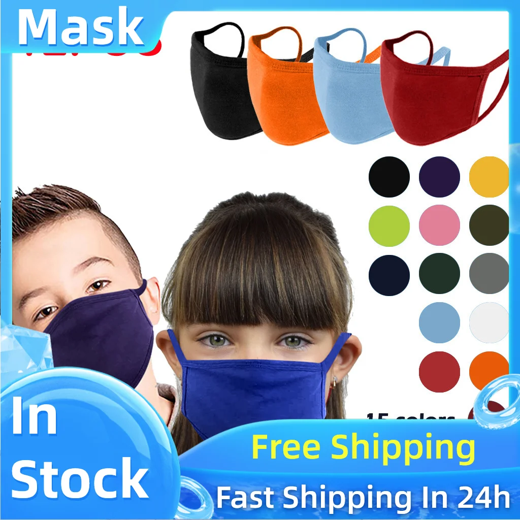 Mascarilla negra maseczki na twarz masque mondkapjes однотонные дышащие моющиеся многоразовые