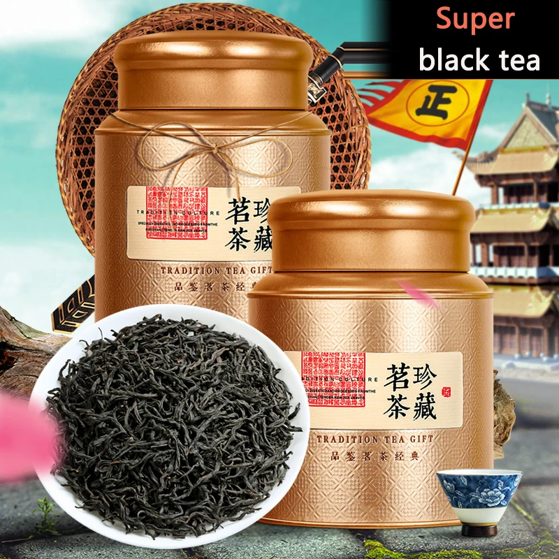 Черный чай уход за здоровьем питание желудка для чайной церемонии похудение