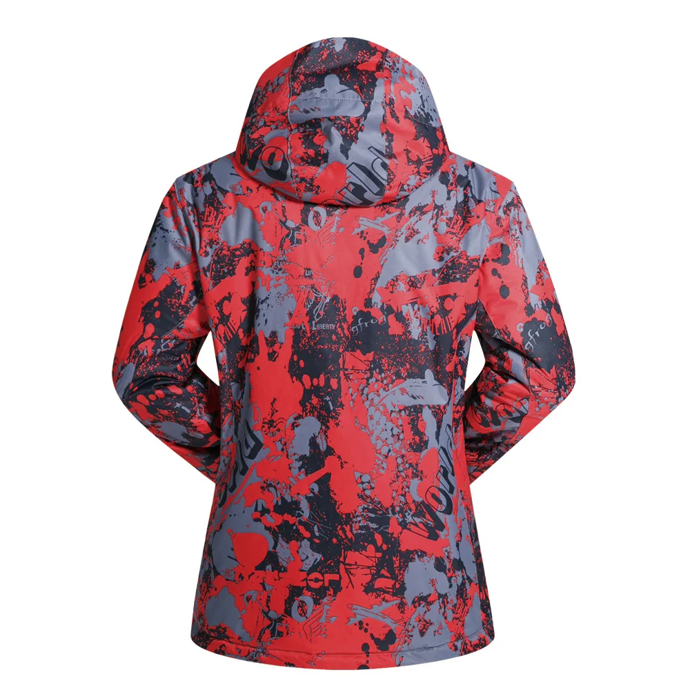 

Man Winter Jacket Outdoor Warm Long-sleeve Hood Coat High Quality Waterproof and Windproof Large Size Ski Set for Male Sport Top