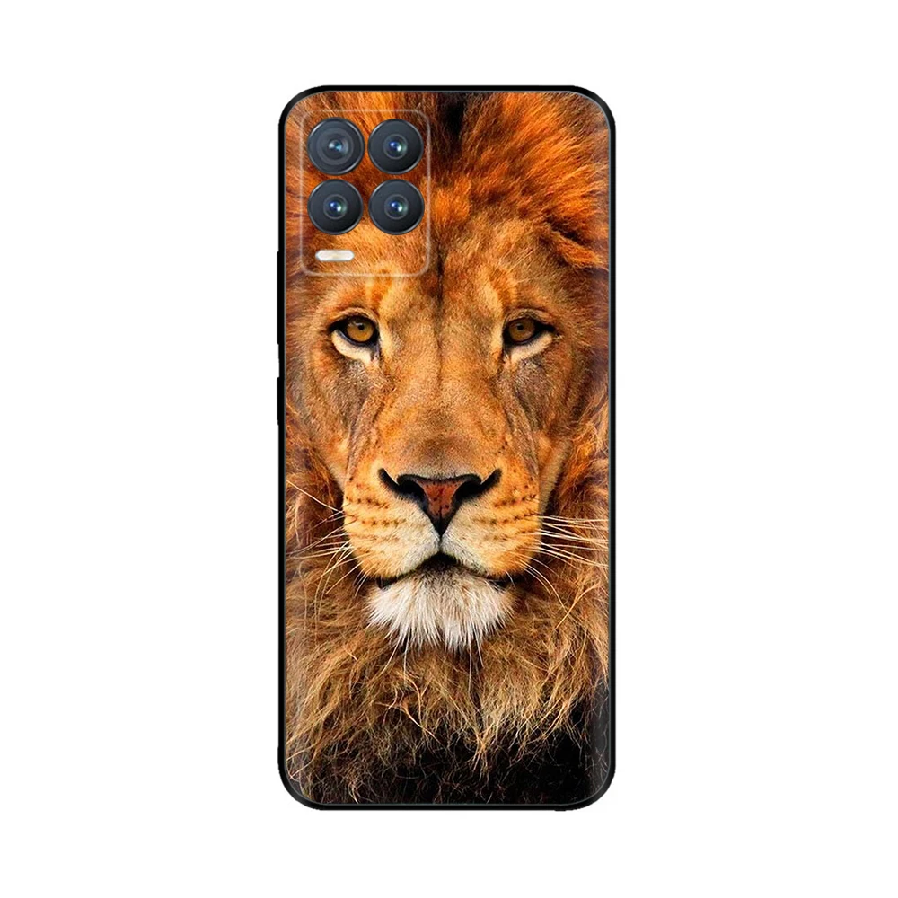 for realme 8 case 6 4 silicone soft tpu phone cover for realme 8 pro oppo realme8 4g rmx3085 cases fashion black bumpers coque free global shipping