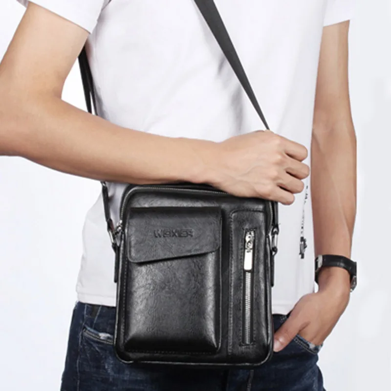 Модный новый мужской дорожный рюкзак из искусственной кожи модные мужские сумки