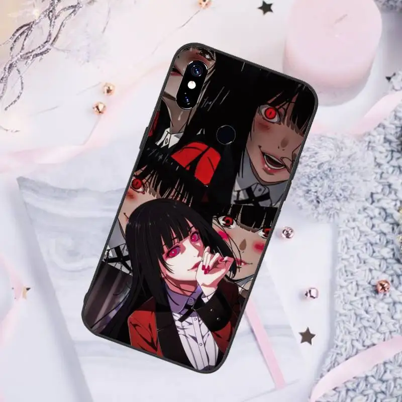 

anime Kakegurui Phone Case For Xiaomi Redmi 7 8 9t a3Pro 9se k20 mi8 max3 lite 9 note 9s 10 pro