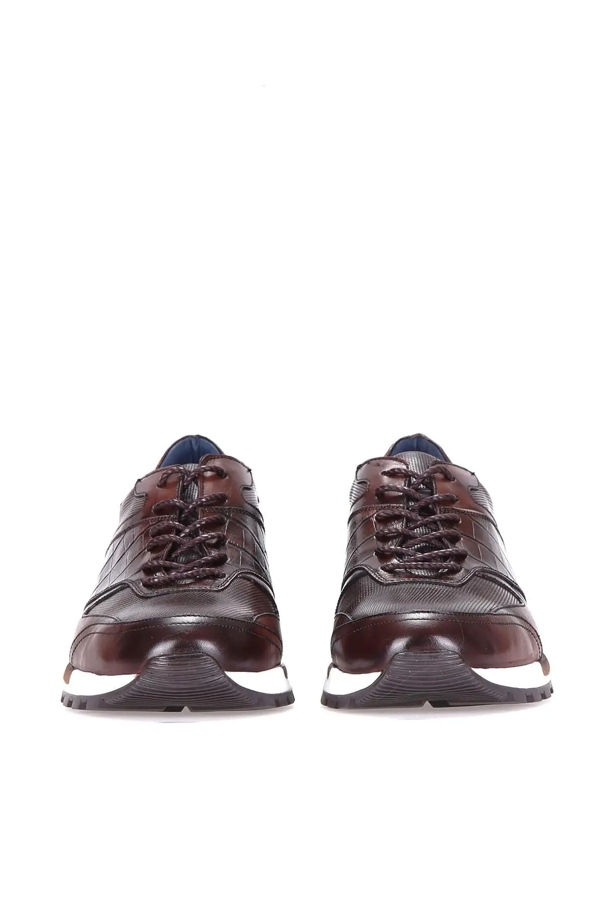 Derimod мужские кроссовки из натуральной кожи кофейного цвета|Мужские и кеды| |