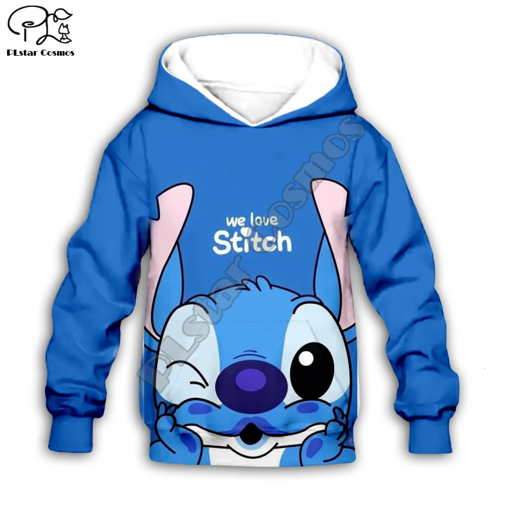 Детская одежда; толстовки с капюшоном в стиле аниме kawaii Lilo Stitch; толстовка для мальчиков с героями мультфильмов; Лидер продаж; стиль-7