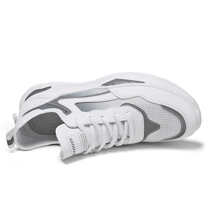 

Men's Mesh Breathable Sneakers Flying Weave Sports Shoes Comfortable Running Shoes Outdoor Men Athletic Shoes