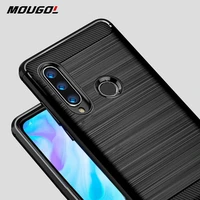for huawei p30 lite case carbon fiber cover shockproof phone case on for huawei p 30 lite p30 pro cover full protection bumper