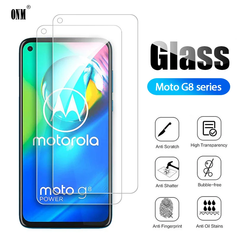 2 шт. G8 Power закаленное стекло для Motorola Moto Защита экрана Plus Защитная стеклянная