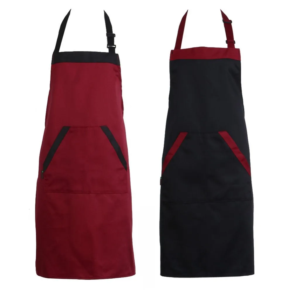 

Aa Unisex Halterneck Koken Bakken Schorten Catering Huis Keuken Schort Schorten Met 2 Zakken Keuken Accessoires