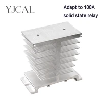 single phase solid state relay single phase industrial class 100a relay aluminum alloy radiator radiator heat sink