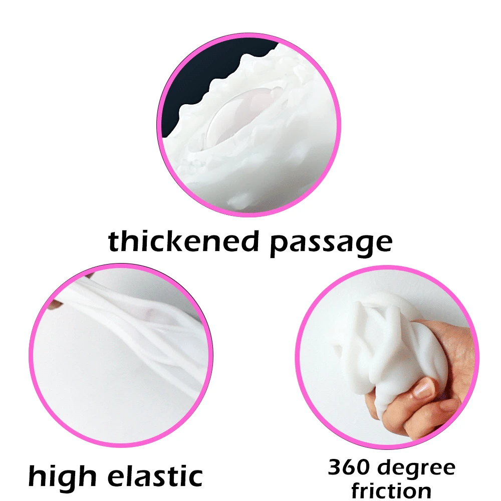 Новый Мужской мастурбатор мягкая киска интимные игрушки для мужчин прозрачная