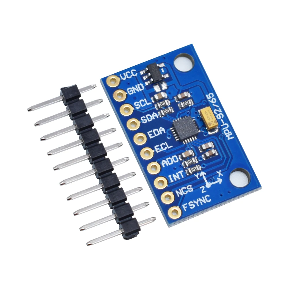 3 5V IIC оригинальный MPU 9255 заменить 6050 9150 9250 9DOF 9 оси гироскопа Акселерометр