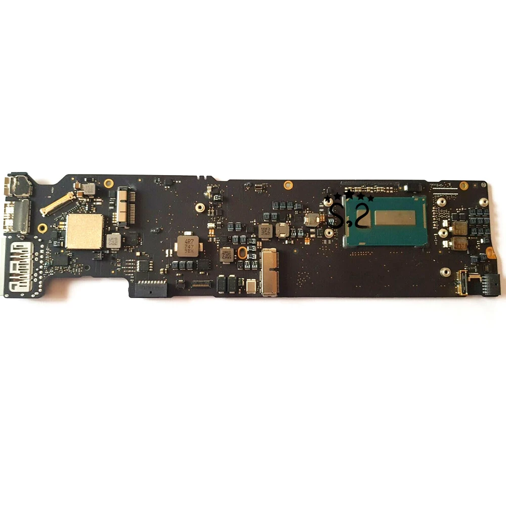 Материнская плата A1466 для Macbook Air 13 дюймов 1 6 ГГц 4 Гб 2015 год оригинал 820 00165 A|ЖК-экран