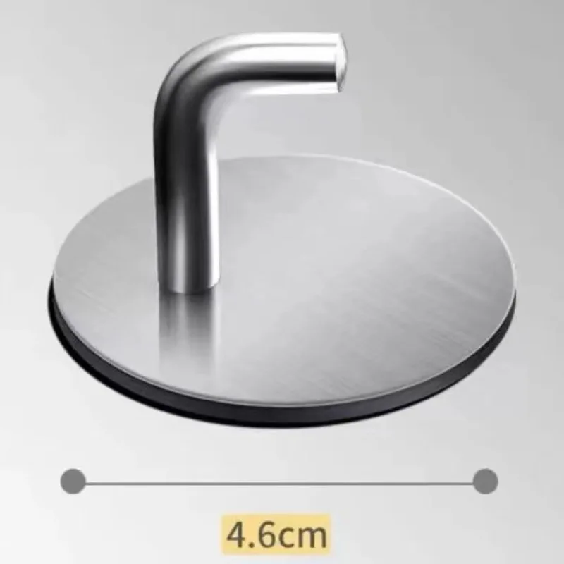 

Self Adhesive Stainless Steel Home Kitchen Wall Door HookKeyRack Bag Towel Hanger Handbag Holder Bathroom Storage Hooks Hanging