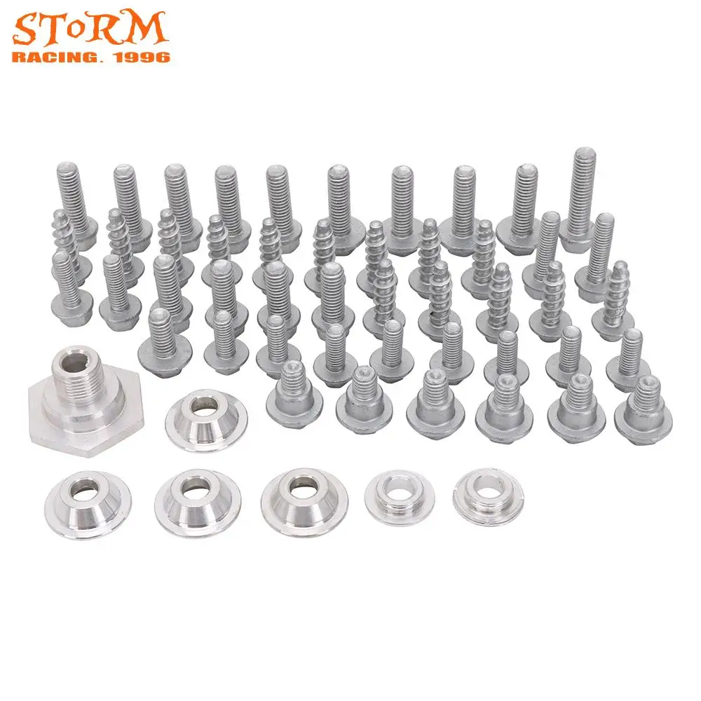 

Motorcycles Screw Sets Bodywork Screws Nut Fairing Panel Bolts Kit Bodywork with Box For KTM SX XC 2011-2014 EXC XCW 2012-2016