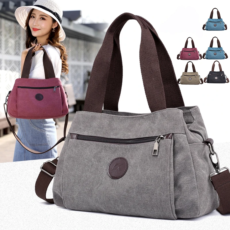 

Women Canvas Bag Handbags For Women Shoulder Bags Messenger Bag Crossbody Bags Tote Bag Large Capacity Bags For Women Work Bags