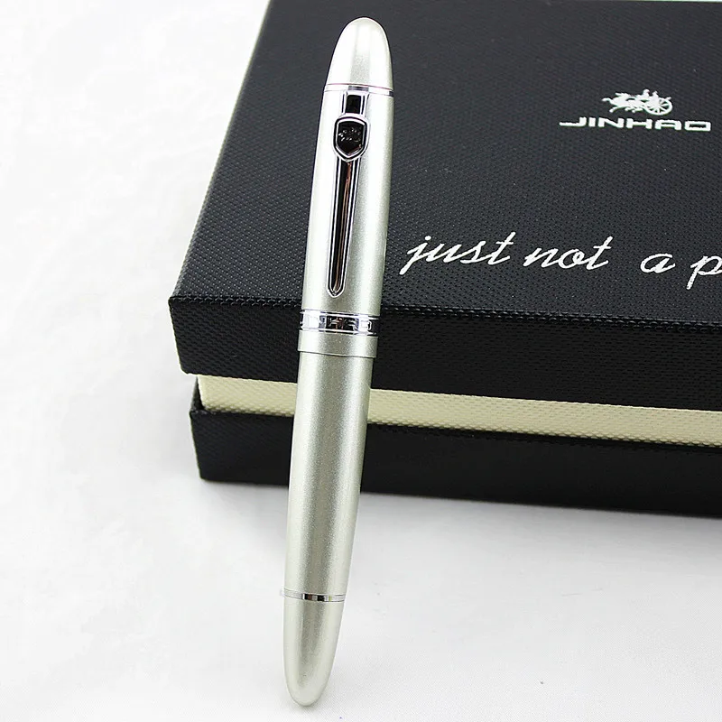 Jinhao 159, роскошная металлическая шариковая ручка, шариковые ручки с подписью для бизнес письма, офиса, школы, канцелярские принадлежности, подарок