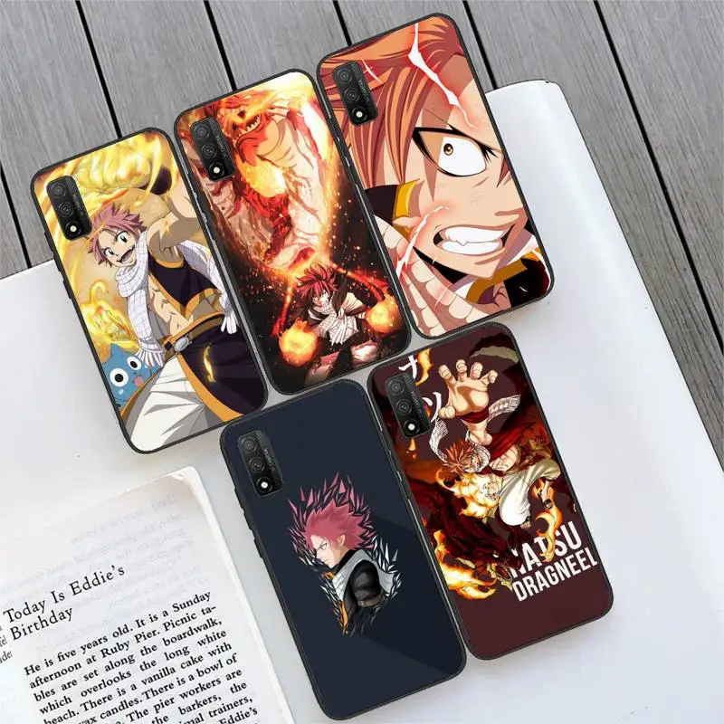 

Fairy Tail Natsu Dragneel Fire Phone Case Phone Case For Samsung S7 S8 S9 S10 S20 S21 S30 Plus Ultra TPU Cover
