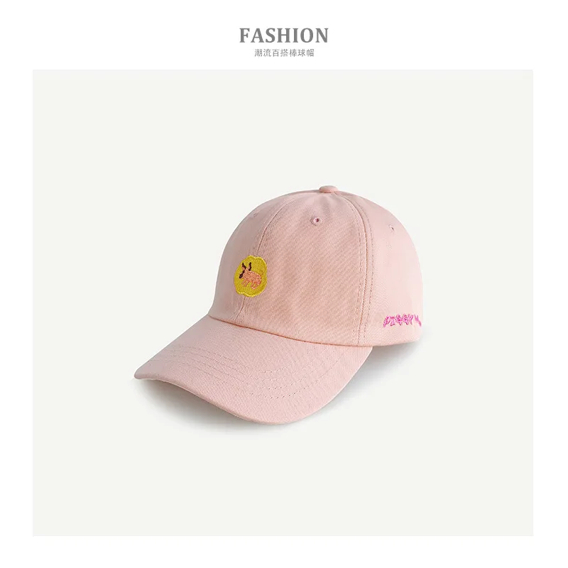 Женская бейсбольная кепка модная популярная в Корейском стиле милая бейсболка с