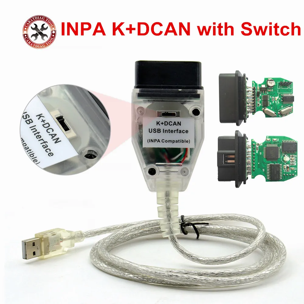 + DCAN USB Интерфейс для B MW OBD читатель может диагностический сканер включен INPA DIS SSS NCS
