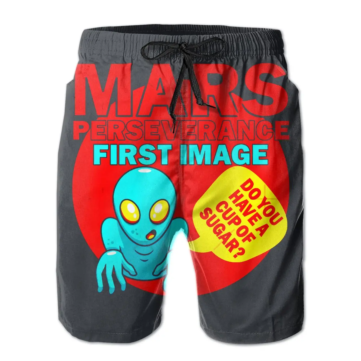 

Causal Astronaut,Universe,Galaxy Breathable Quick Dry Humor Graphic Male Shorts