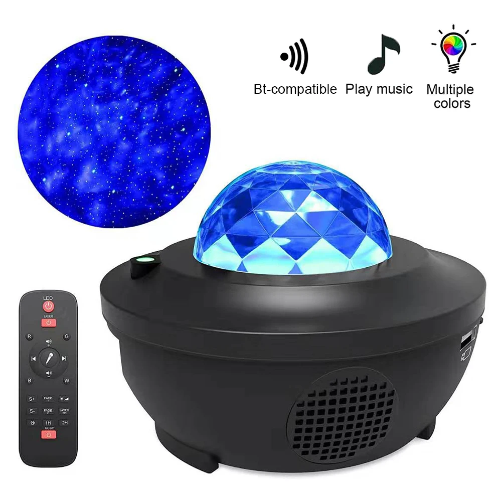Светодиодный Звездный Галактический проектор ночник для декора комнаты детский