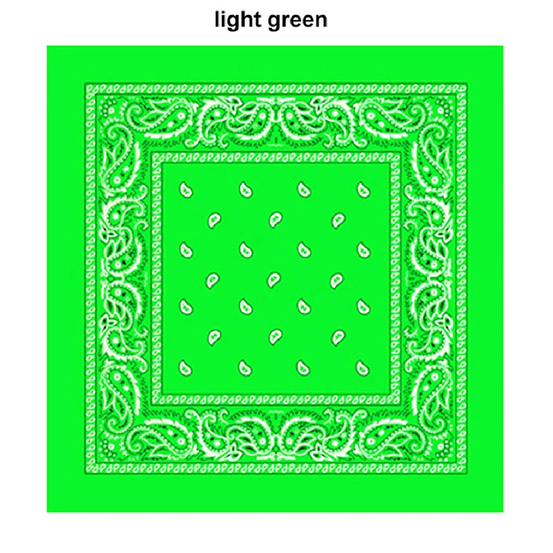 Fruit green Смесь платок одежда аксессуары хлопок мягкая для шеи шарф модный спортивный головной убор квадратный хип-хоп Декор бесшовные руки полотенце новинка - Цвет: Fruit green