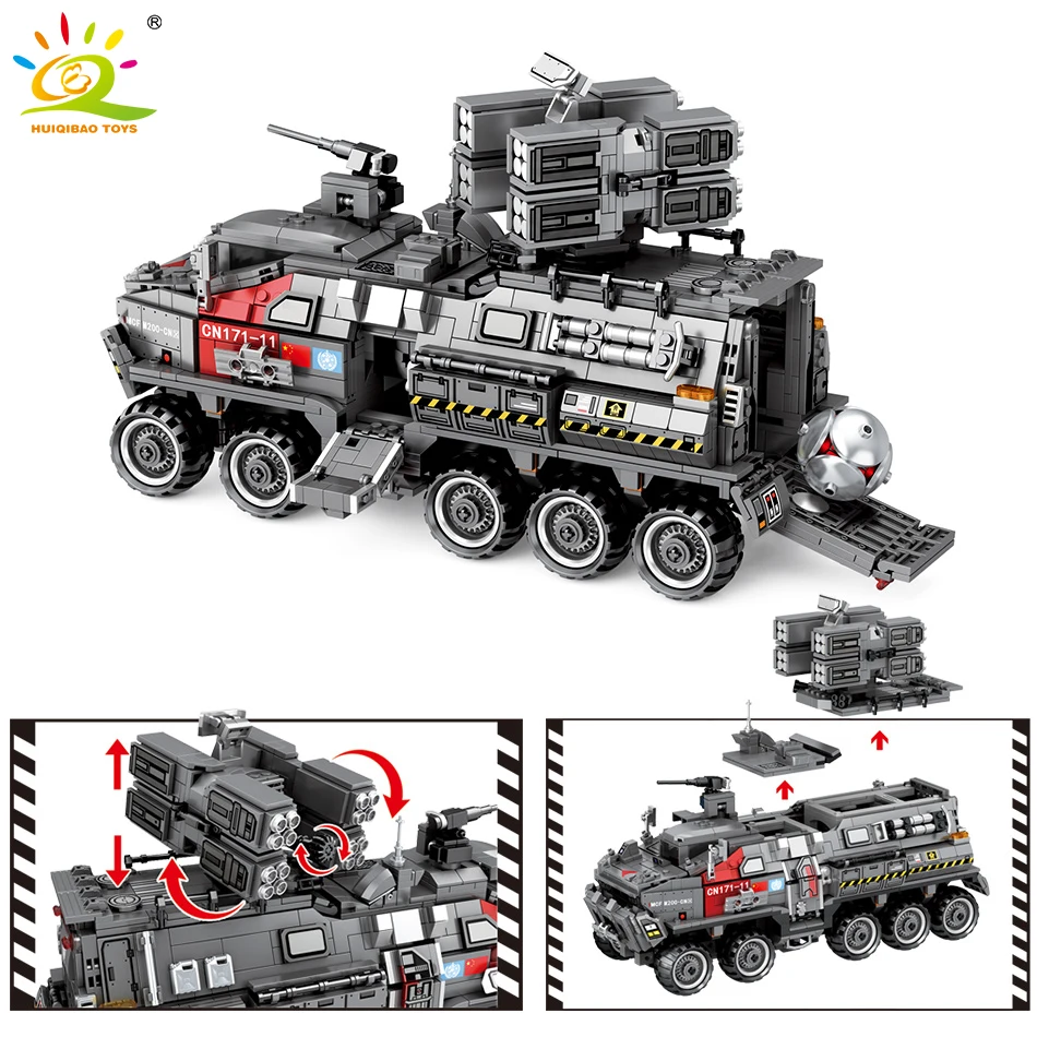 1925 шт городской полиции бродячая земля колесики строительные блоки военный