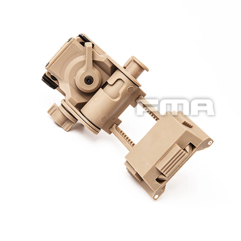 Пластиковый шлем для страйкбола L4G24 Night Vision Googgles NVG черное крепление тактического