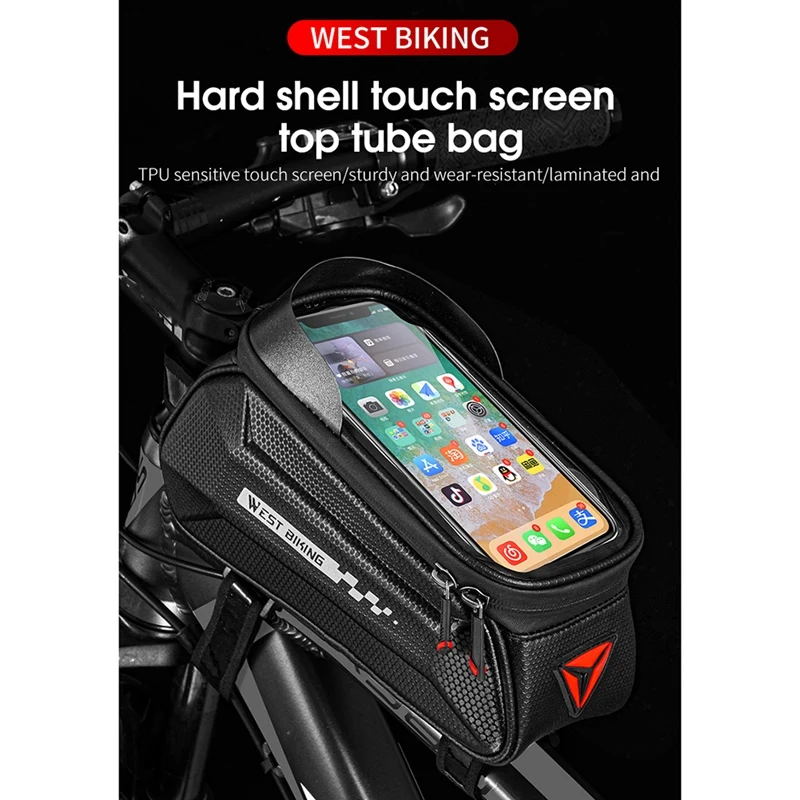 WEST BIKING Bike Saddle Bag Seat Under 1.8L Bicycle Cycling Accessories for Mountain Road | Спорт и развлечения