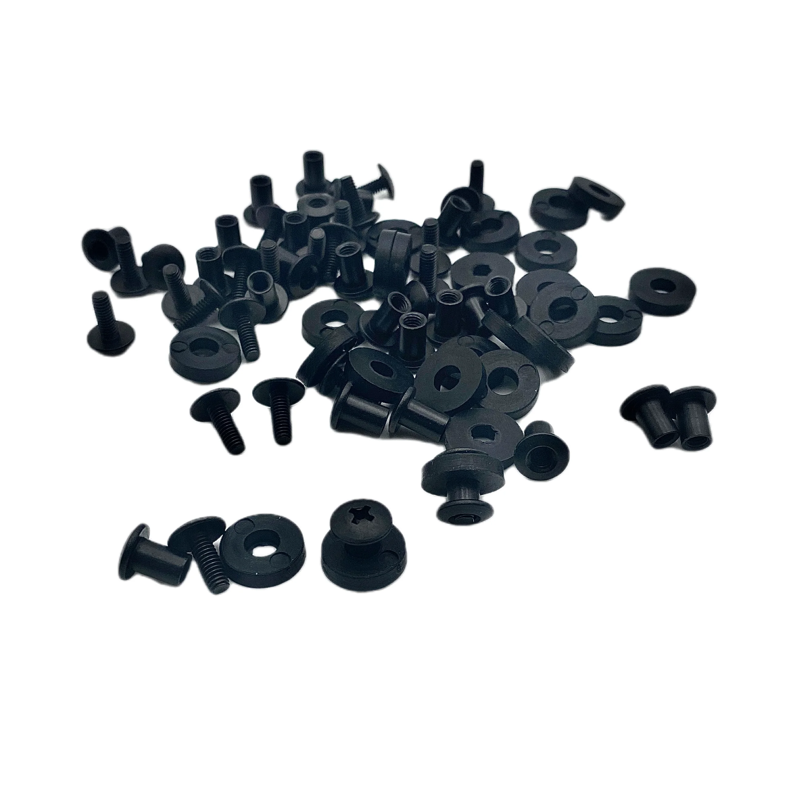 24pcs Tek lok screw fixing with washer included for DIY Kydex sheath hand tool parts |