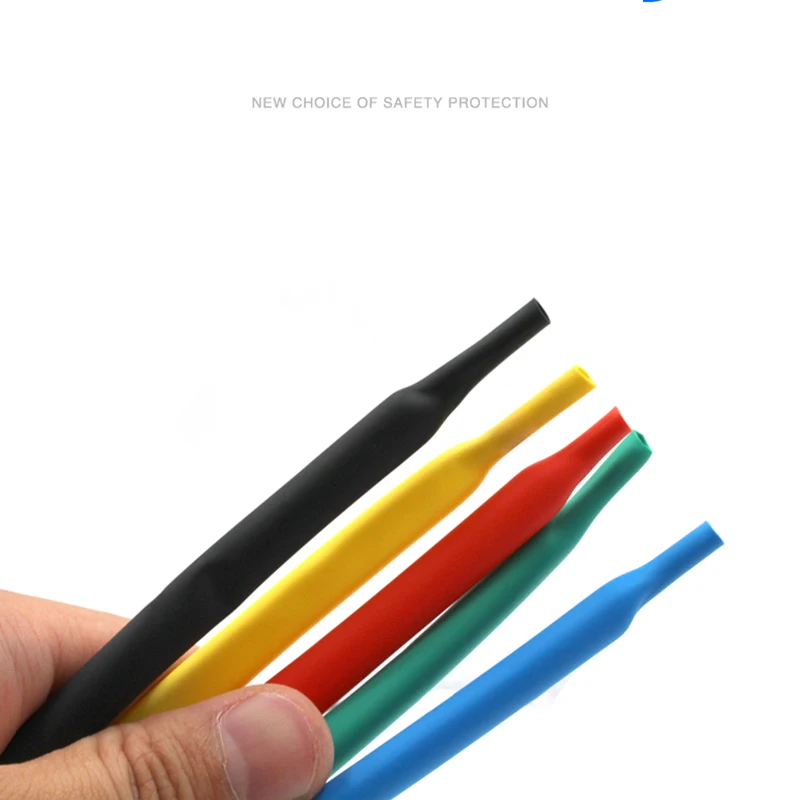 260 шт полиолефин Ассорти термоусадочная трубка обмотка провода кабель