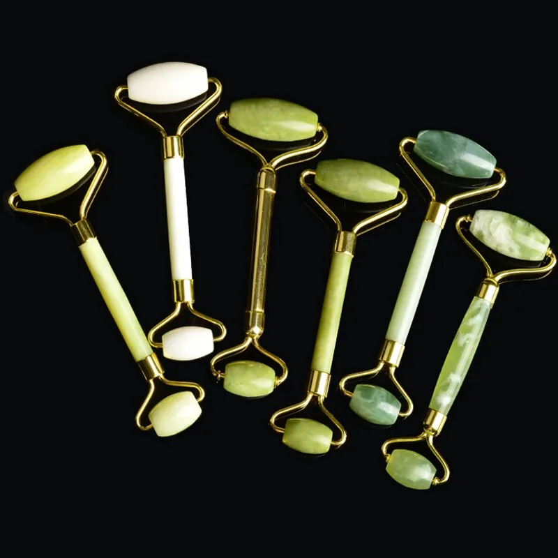 

Gua sha stone hand quartz jade facial Massage face roller for face care skin care tools Slimming double chin