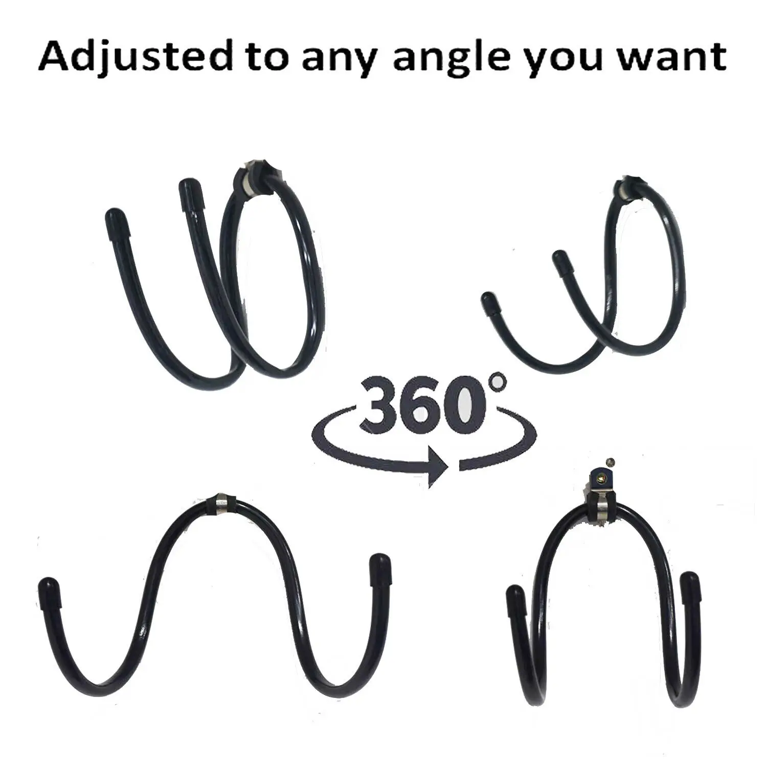 2x Фен Выпрямитель для волос держатель хранения Органайзер стойка ухода за