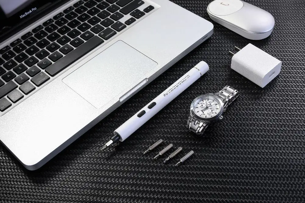 Электрическая отвертка USB порт для зарядки с насадками мини прецизионная