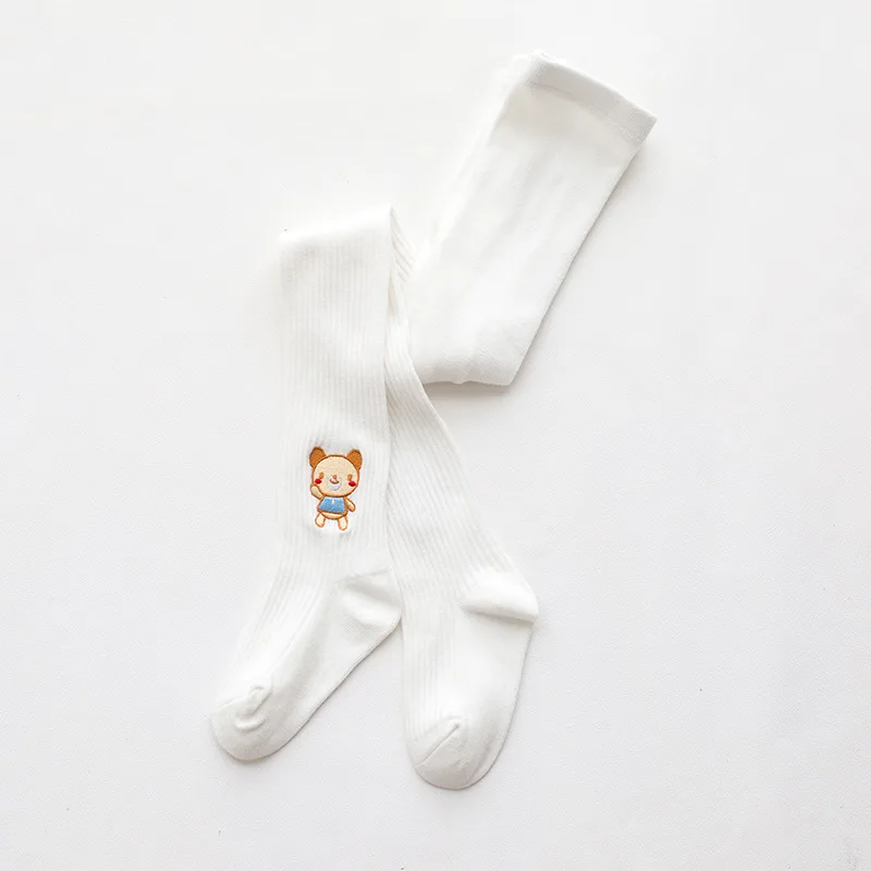 Милые колготки с 3D рисунком оленя для девочек 2019 осенний нагреватель леггинсы