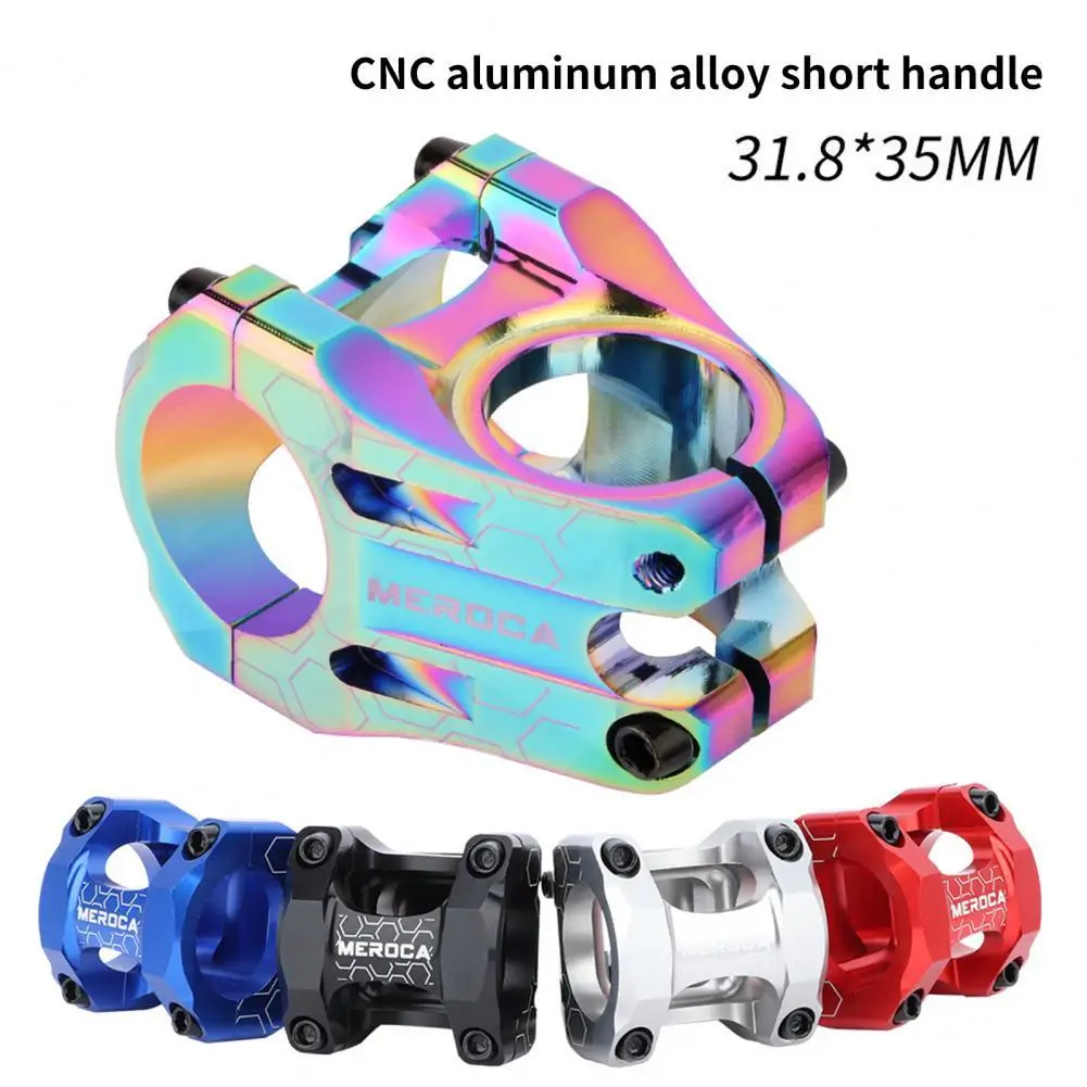 

MEROCA-Ultra Light Mountain Bike Bar-Tate Mountain Bike Short Stem Anti-corrosion Ultra Light Aluminum Bicycle Stem